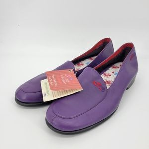 KEDS GRASSHOPPER Red Hat Society leather flats
